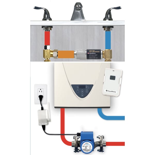 On Demand, Tankless Heater W/Out Built-In Pump (N) No Timer